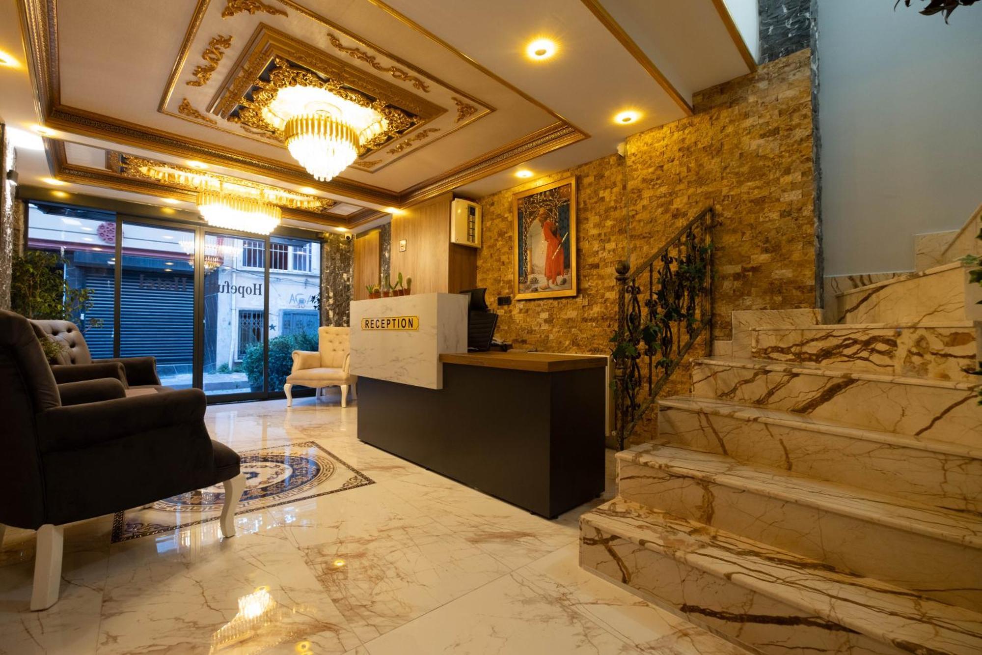 Hopefull Hotel Isztambul Kültér fotó
