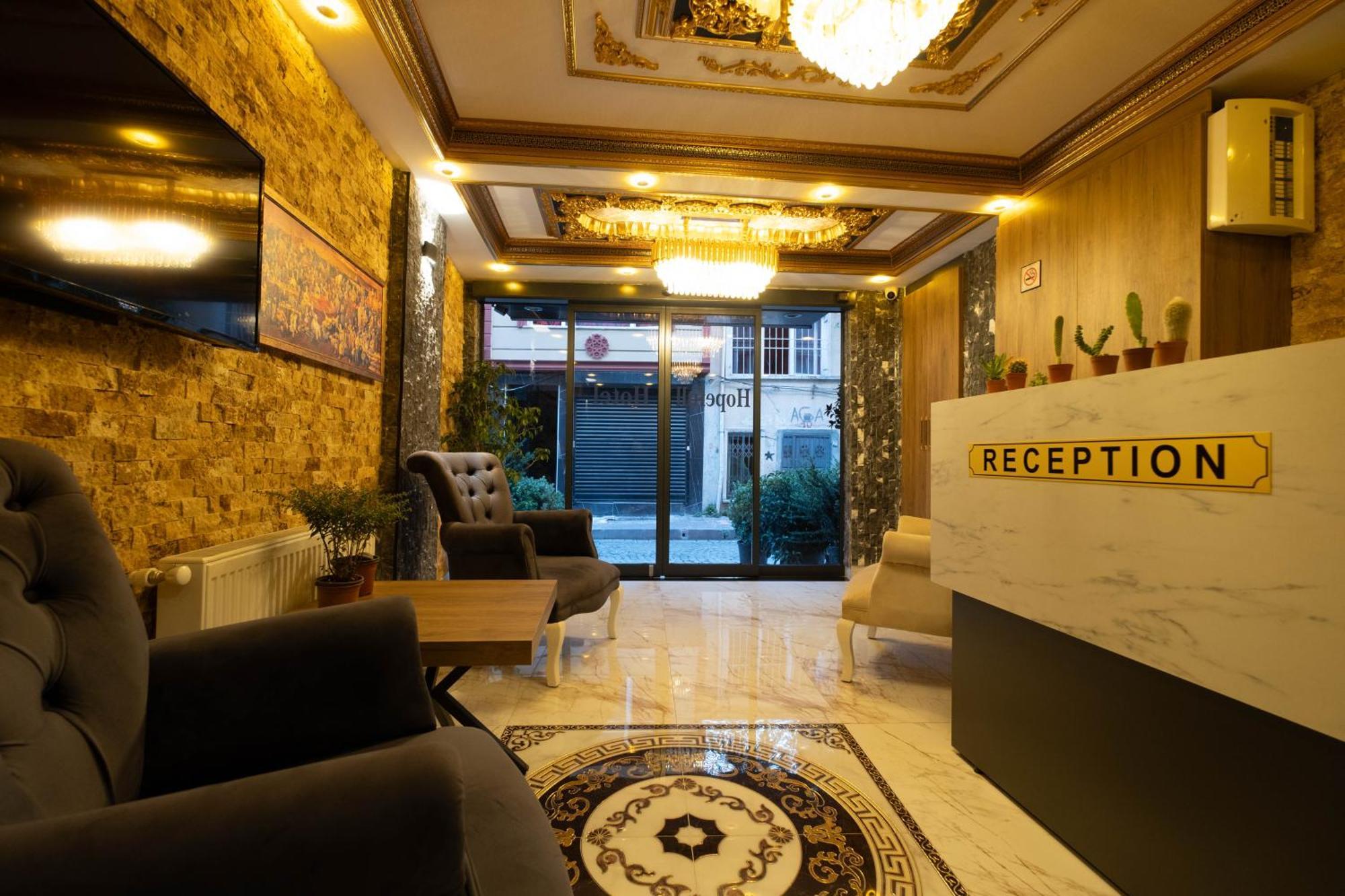 Hopefull Hotel Isztambul Kültér fotó